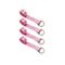 Tie 4 Safe 2" x 10' Lasso Strap w/ D Ring Auto Tie Down Wheel Lift Tow Truck Trailer Pink, 4PK TWS21-510-W27-PK-C-4 - alternate 1